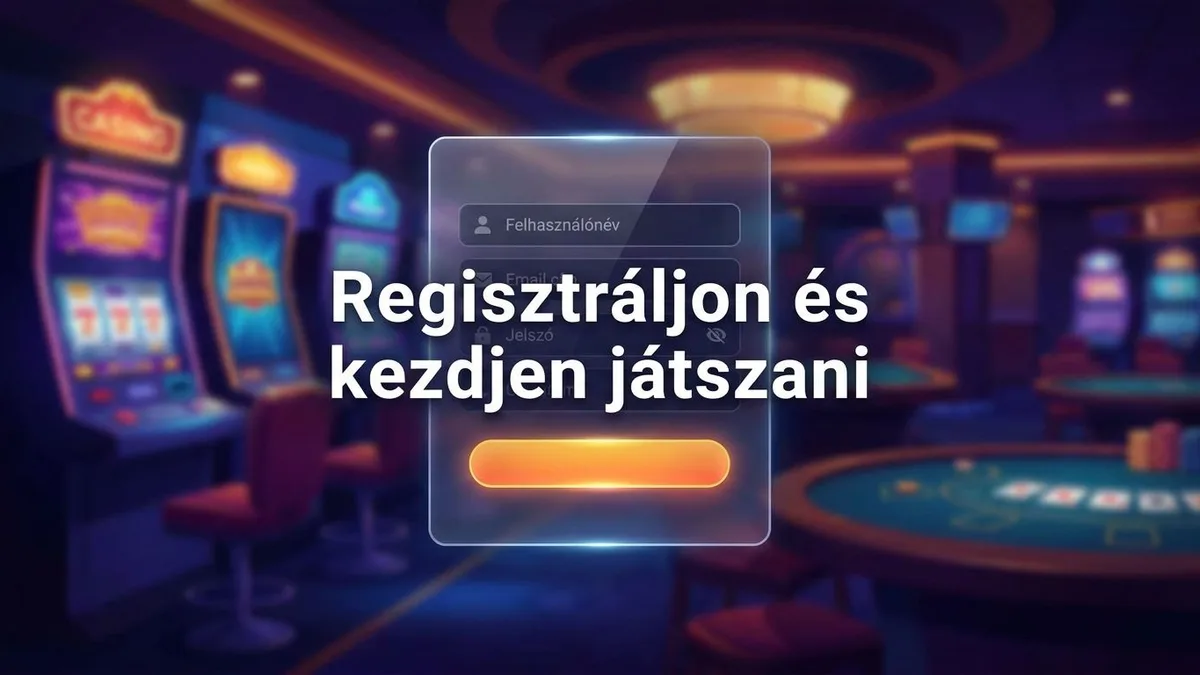 Regisztráció bónusszal